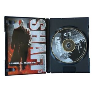 Shaft DVD - Samuel L. Jackson - Black & Red Cover